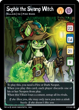 Sophie the Swamp Witch - Foil